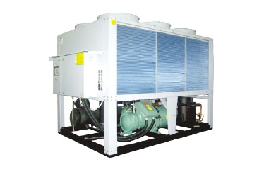 Air-cooled screw heat pump/chiller unit