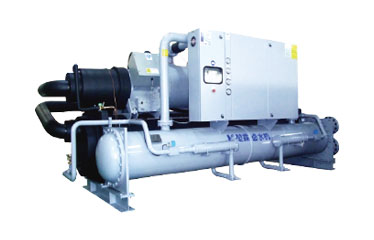 Dry water-cooled screw type low-temperature brine unit