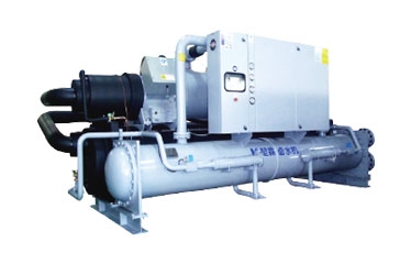 Dry water-cooled screw type low-temperature brine unit